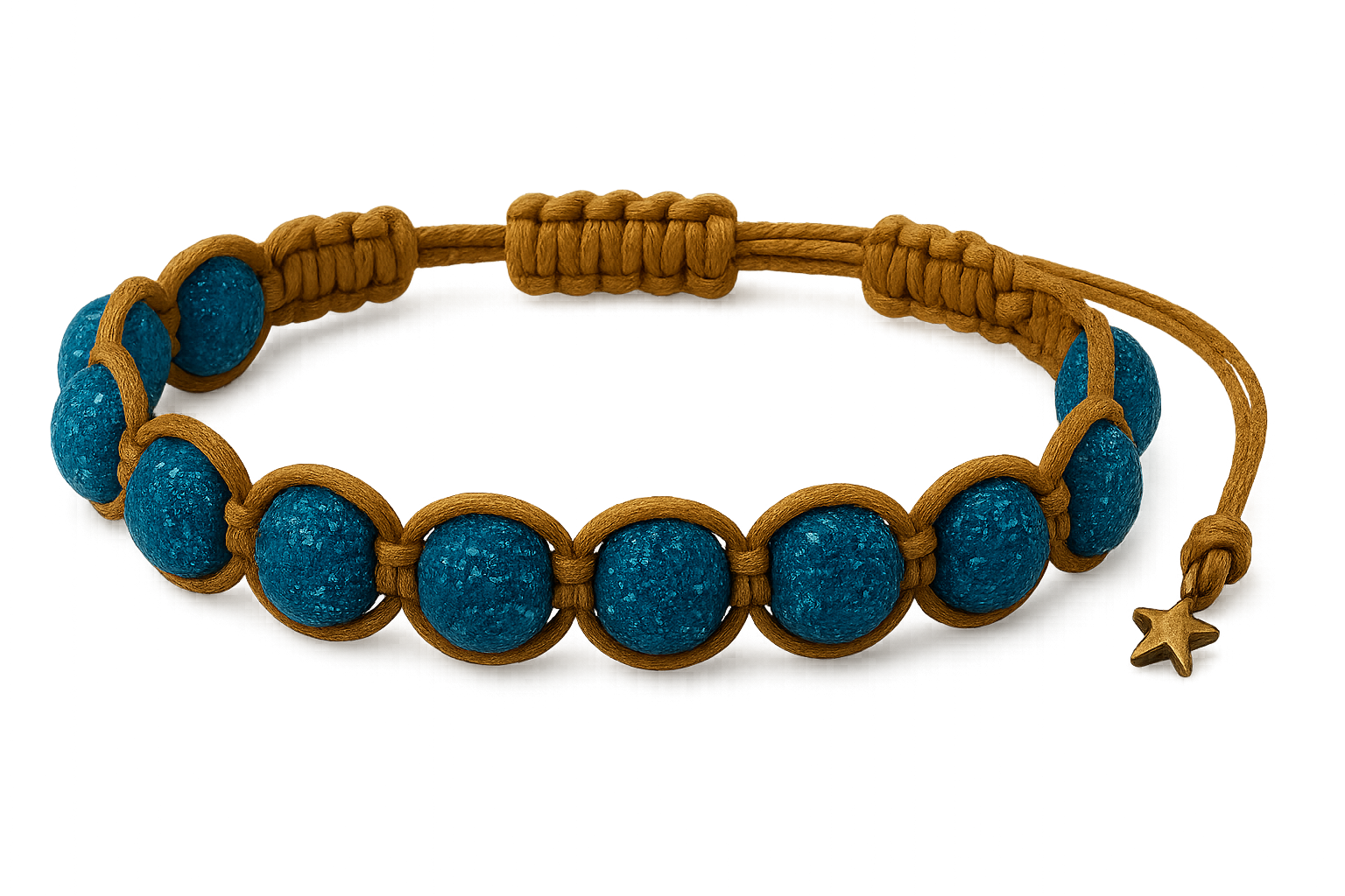 Braies – Bracciale talismano premium in cristalli blu
